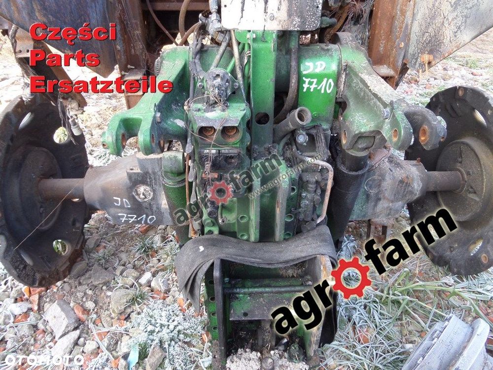 John Deere 7710 części, silnik, skrzynia biegów - 2