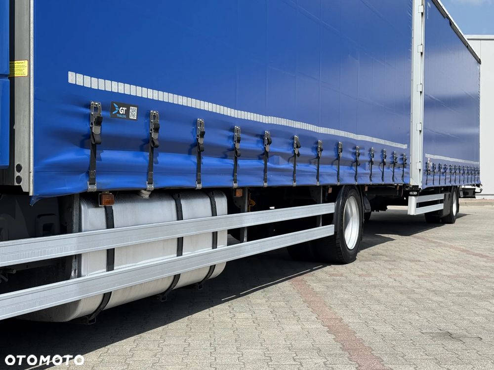 Scania R410 / ZESTAW TANDEM 120 M3 / PRZEJAZDOWY / 7,75 M + 7,75 M / SALON PL - 14