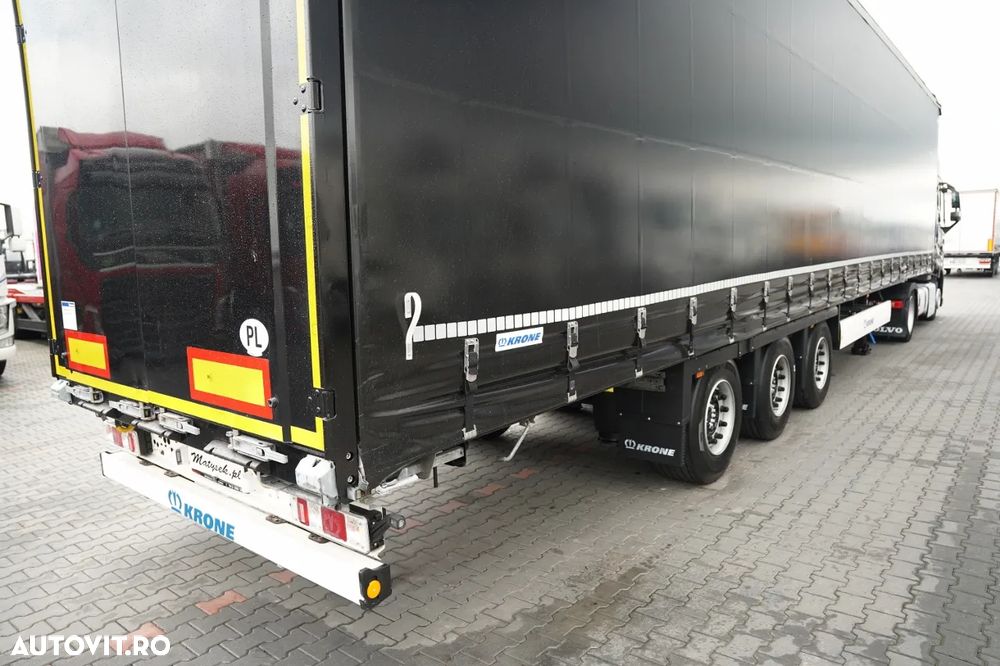 Volvo FH 500 / XXL / + CORTINĂ KRONE / MEGA KIT / PLATĂ JOSĂ / DUPĂ CONTRACT DE SERVICE GOLD / DIN GERMANIA / - 12