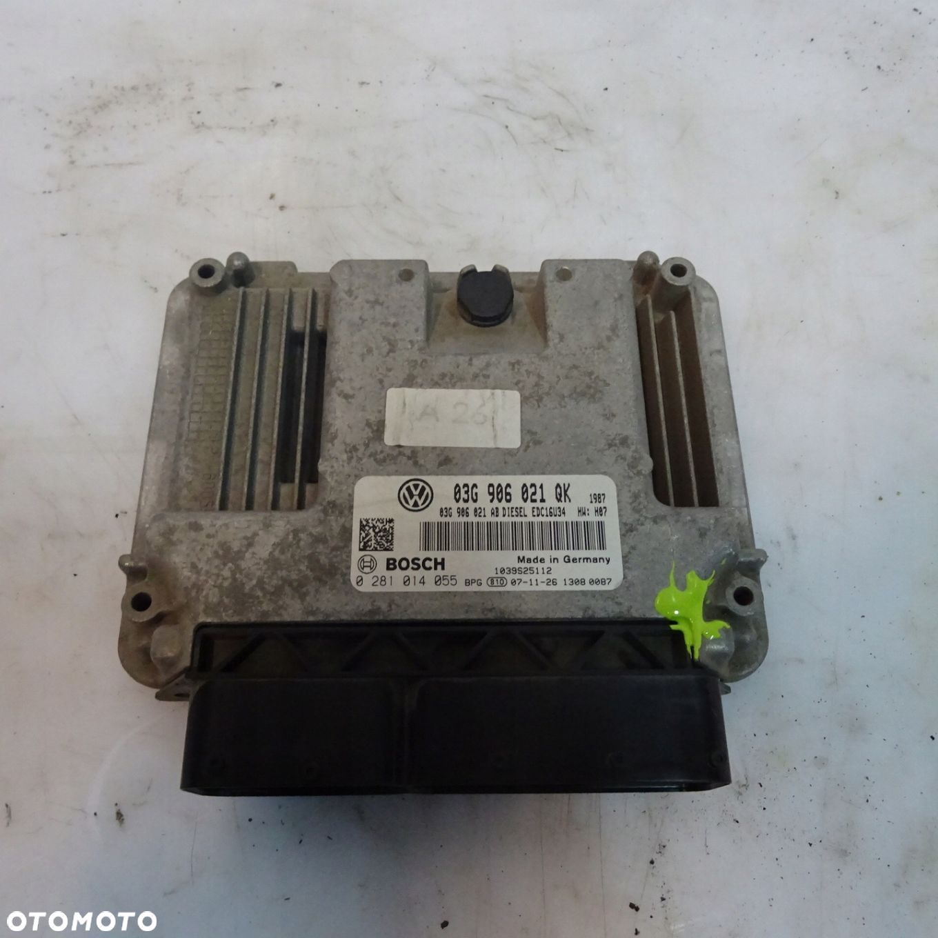 VW GOLF 5 1.9TDI STEROWNIK 03G906021QK - 1