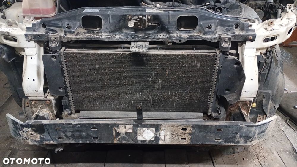 F.V Fiat Ducato III komplet chłodnic Maska biała PEUGEOT BOXER Pas przedni Wzmocnienie czołowe CITROEN JUMPER kompletny przód błotnik przedni biały lewy prawy - 11