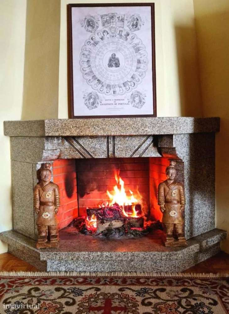 Cozy Portuguese house in Carregal with terrace and fireplace - Grande imagem: 3/25