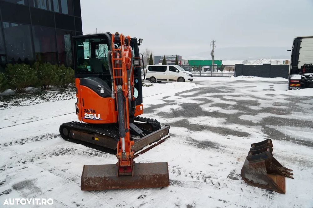 Hitachi ZX26U-6 CR / MINI EXCAVATOR / 2022 / 1800 ORE / SET CUPĂ - 7