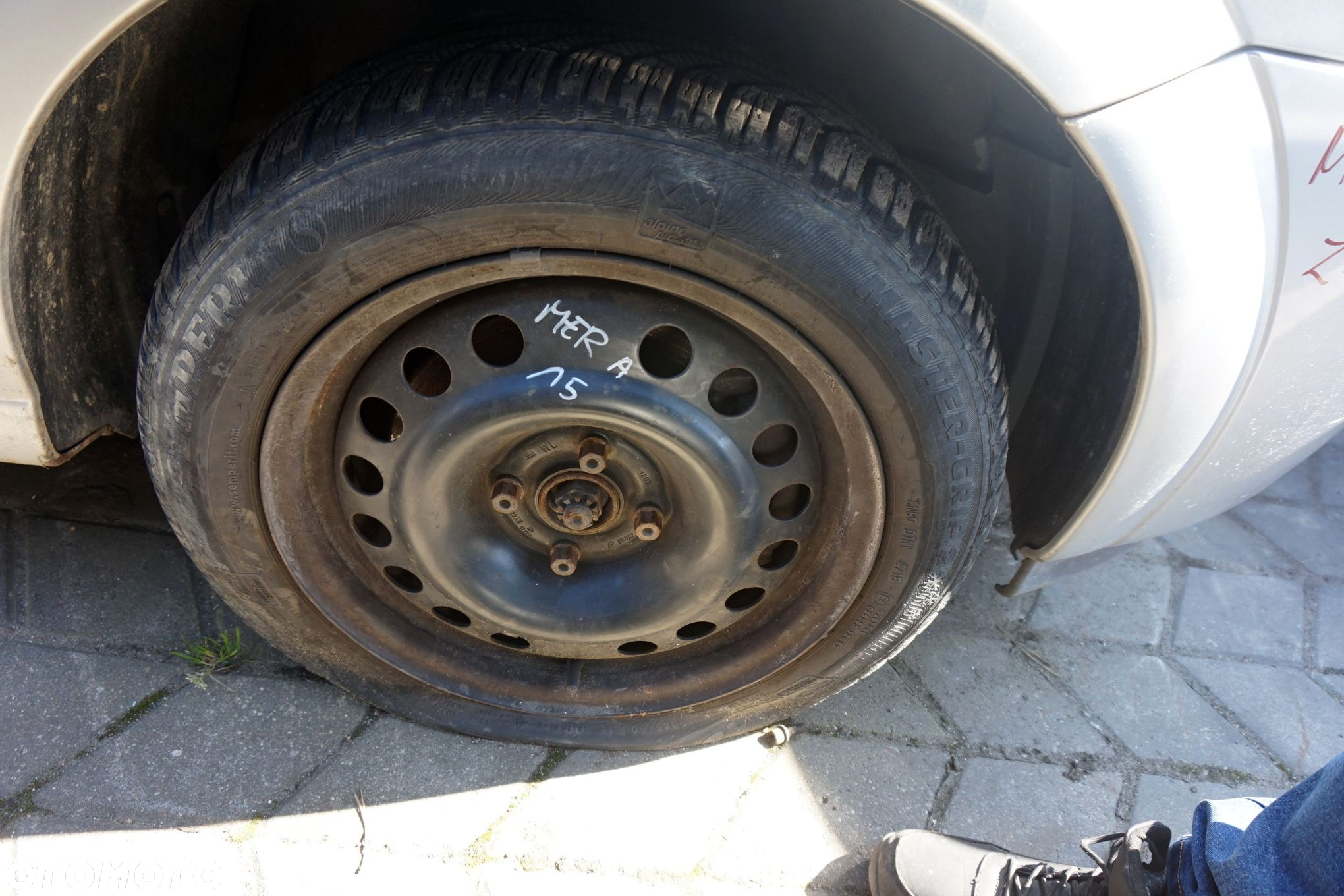KOŁA FELGI STALOWE MERIVA A 15 4X100 93322257 15 4x100 15 4X100 93322257 OPEL - 2