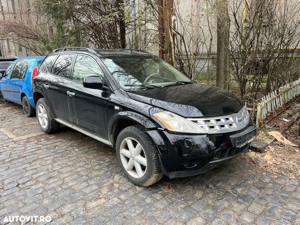 Dezmembrez Nissan Murano negru 2005 3,500 benzina cutie automata - 1