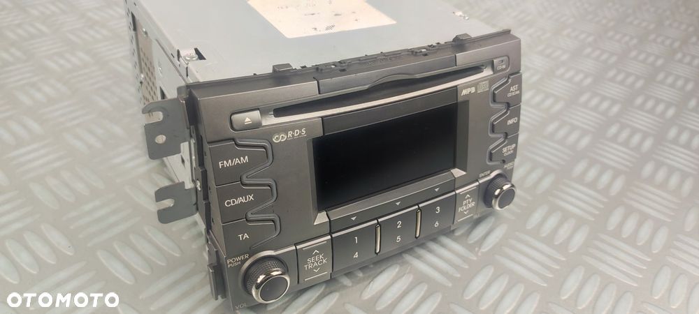 96140-2K405 radio radioodtwarzacz fabryczne CD MP3 FM KIA SOUL I 1 09-13 EU - 8