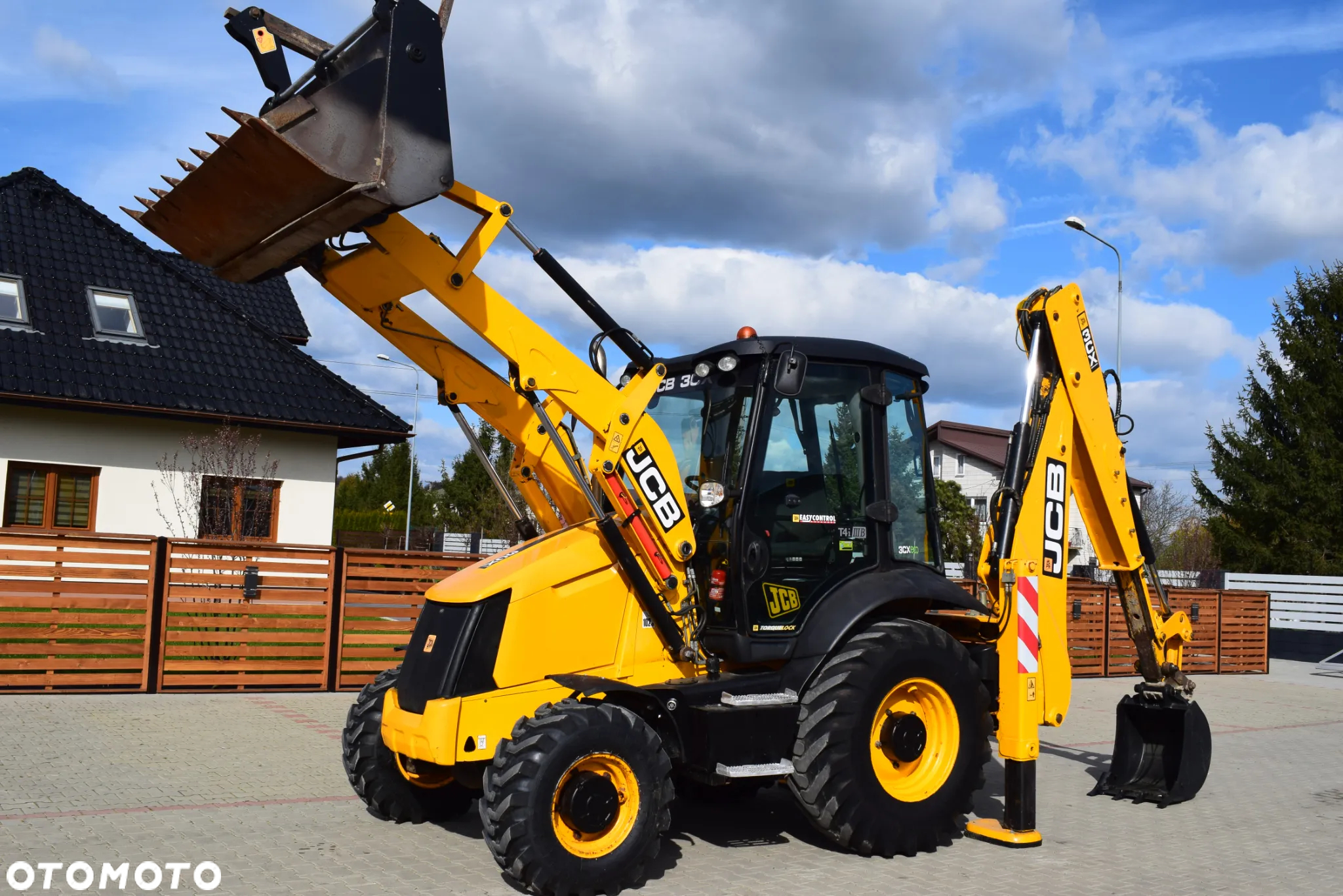 JCB 3CX /  Joystick / Koparko Ładowarka / - 8