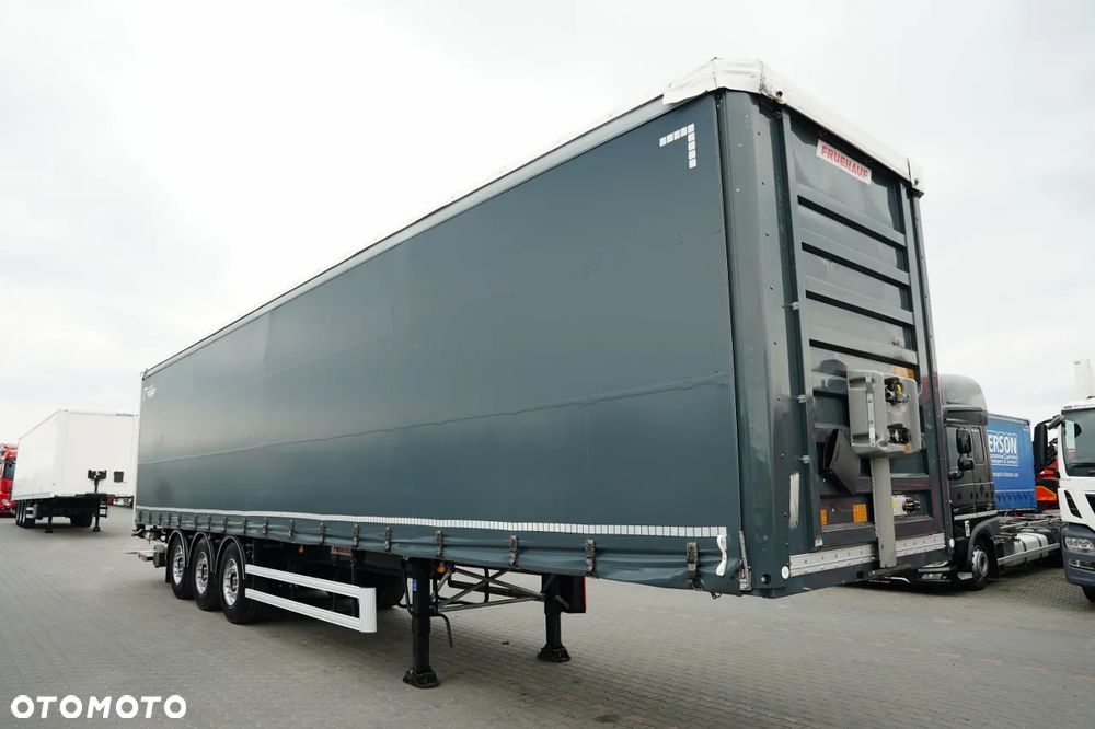Fruehauf / FIRANKA / STANDARD / WINDA 2 000 kg / MOCNA PODŁOGA SZYNA DESKA / OSIE SAF - 7