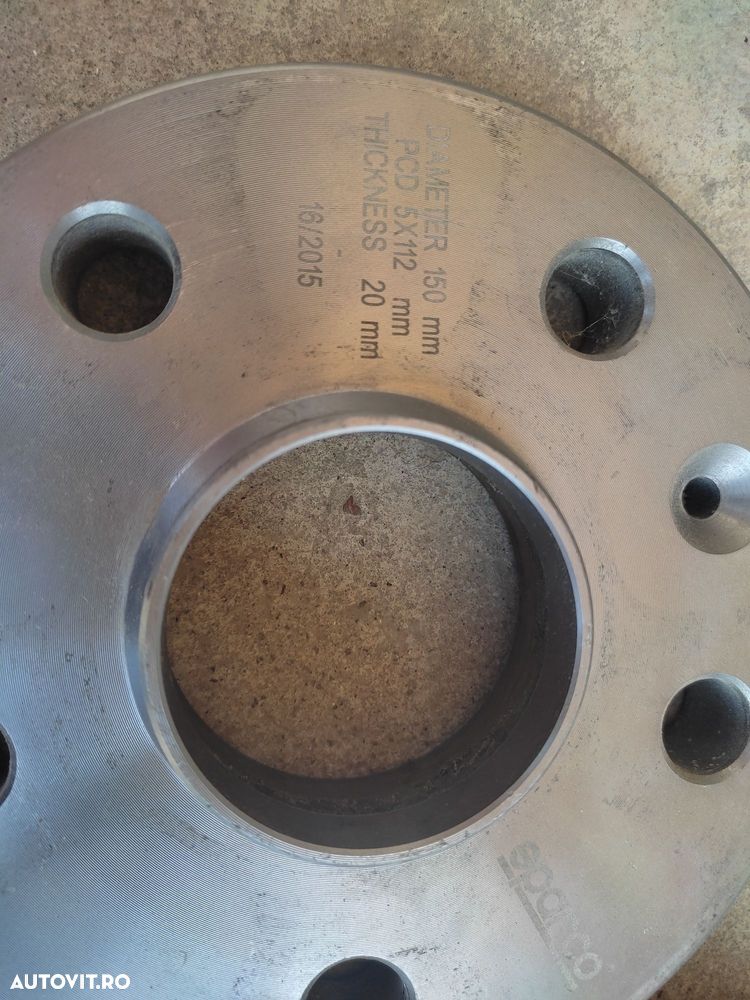 Set flanse distanțiere Sparco 5x112 - 2