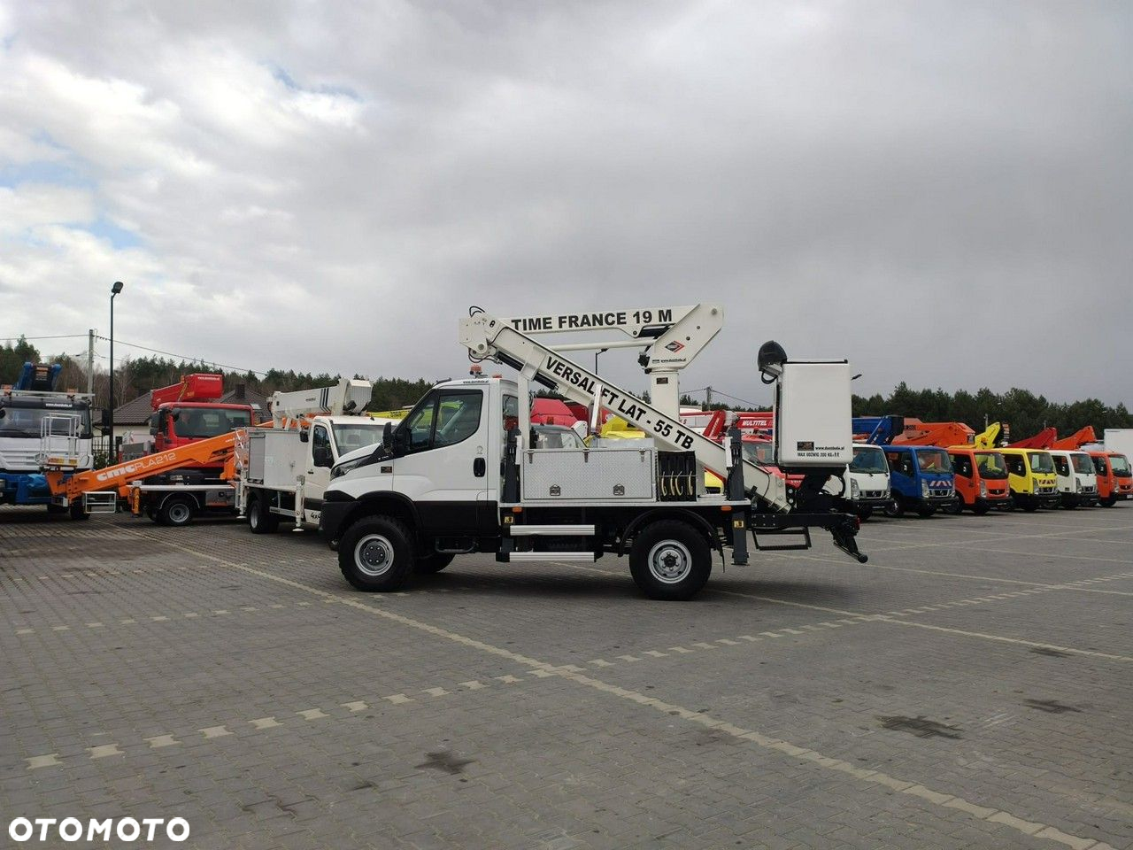 Iveco Daily 55S17W 4x4 Zwyżka 19m Versalift Lat 55 TB Time France - 18