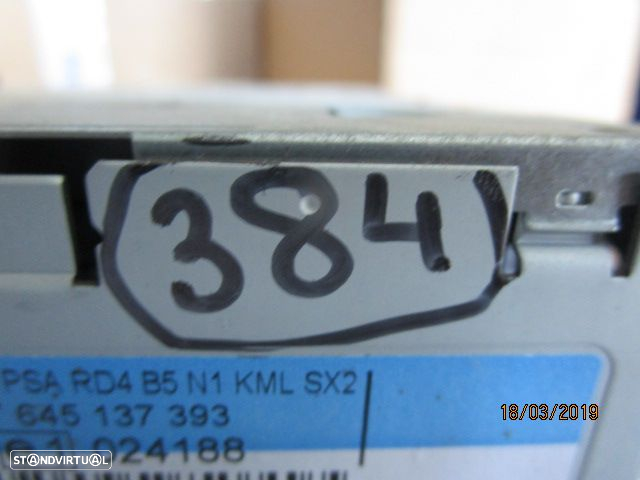 Radios 9664769677 CITROEN C4 2008 BLAUPUNKT RD4N102 CAR 2169 - 2