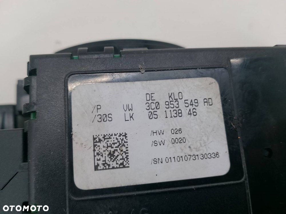 PRZEŁĄCZNIK ZESPOLONY VW PASSAT B6 3C5953513S 3C0959653B 3C5953507BA  2.0 - 9