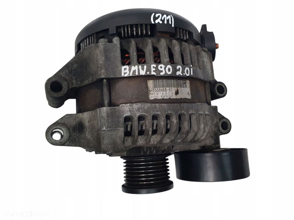 ALTERNATOR BMW E81 E87 E90 E91 2.0i 320i N43 N46 7550468 170A Denso - 2