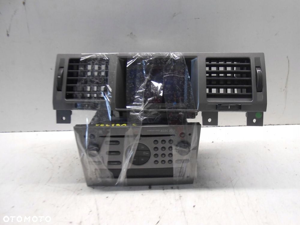 radio cd wyświetlacz kratki nawiewu opel vectra c 13138250 5wk76641 # - 7