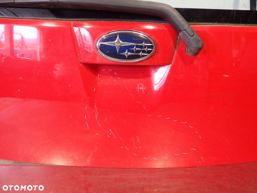 KLAPA TYŁ BAGAŻNIKA SUBARU JUSTY IV - 10