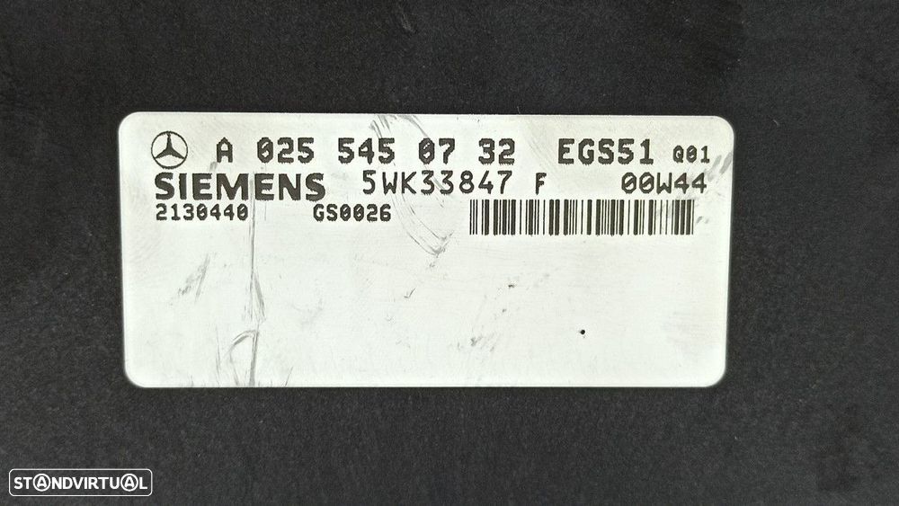 CENTRALINA CAIXA DE VELOCIDADES AUTOMÁTICA MERCEDES CLASE S (W220) BERLINA 400 C... - 5
