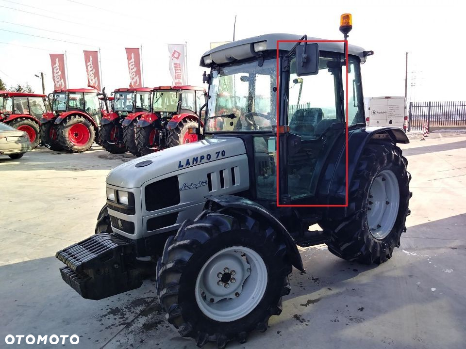 Szyba Szyby DRZWI LEWE Deutz-Fahr / Lamborghini / Same nr49 - 3