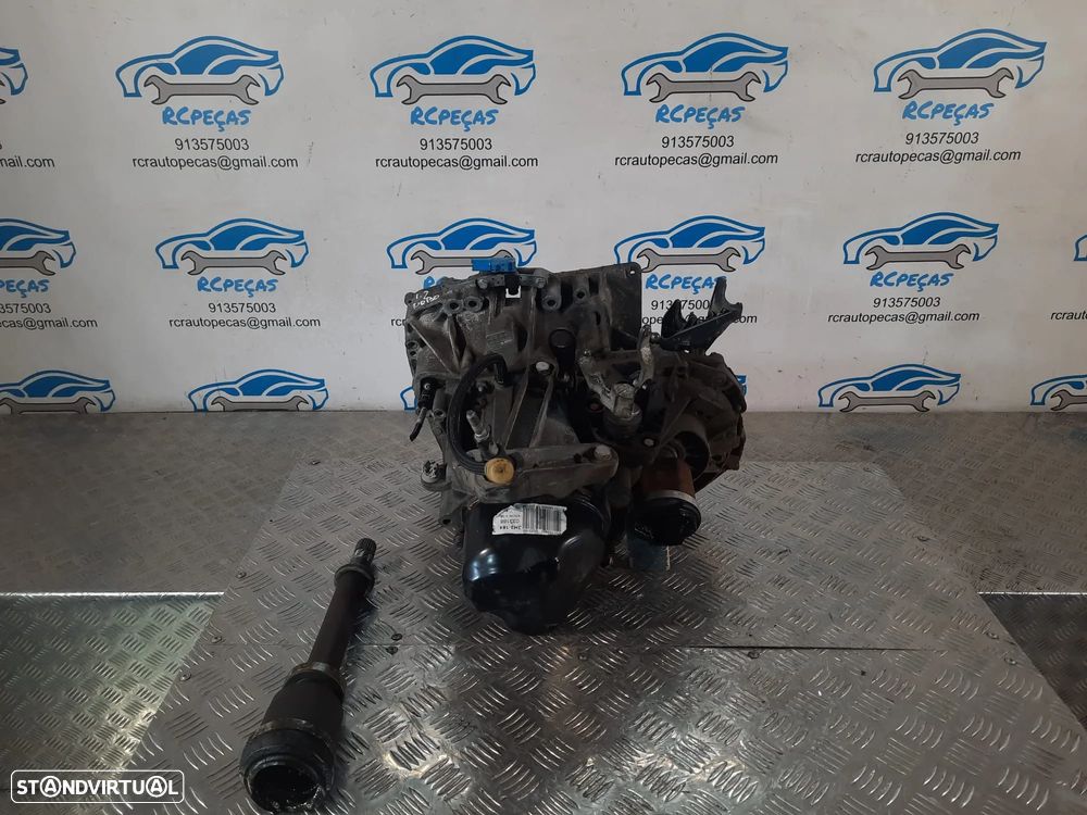 CAIXA VELOCIDADES MANUAL RENAULT TWINGO II 2 MK2 1.2i TURBO 16V 100CV D4F764 JH3184 - 9