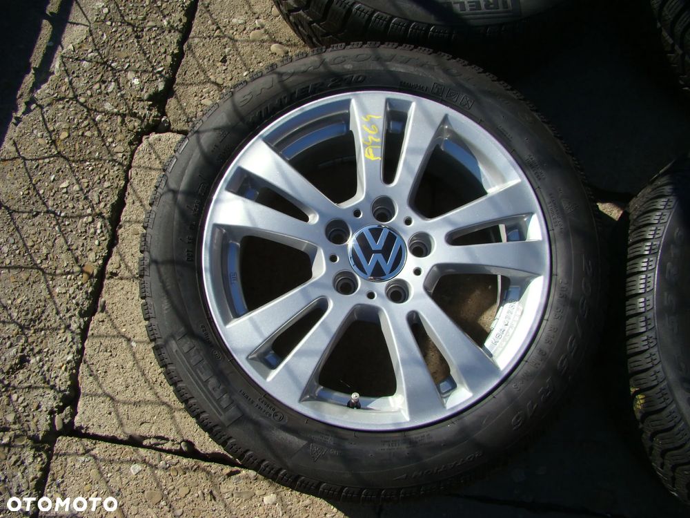 a464 5x112 VW Golf V VI VII VIII Plus Jetta Touran Caddy Sharan 7jx16 zima 205/55 - 2