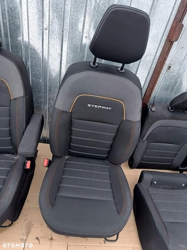 dacia sandero stepway iii 21r- fotel przód lewy prawy kanapa tył boczki uk - 5