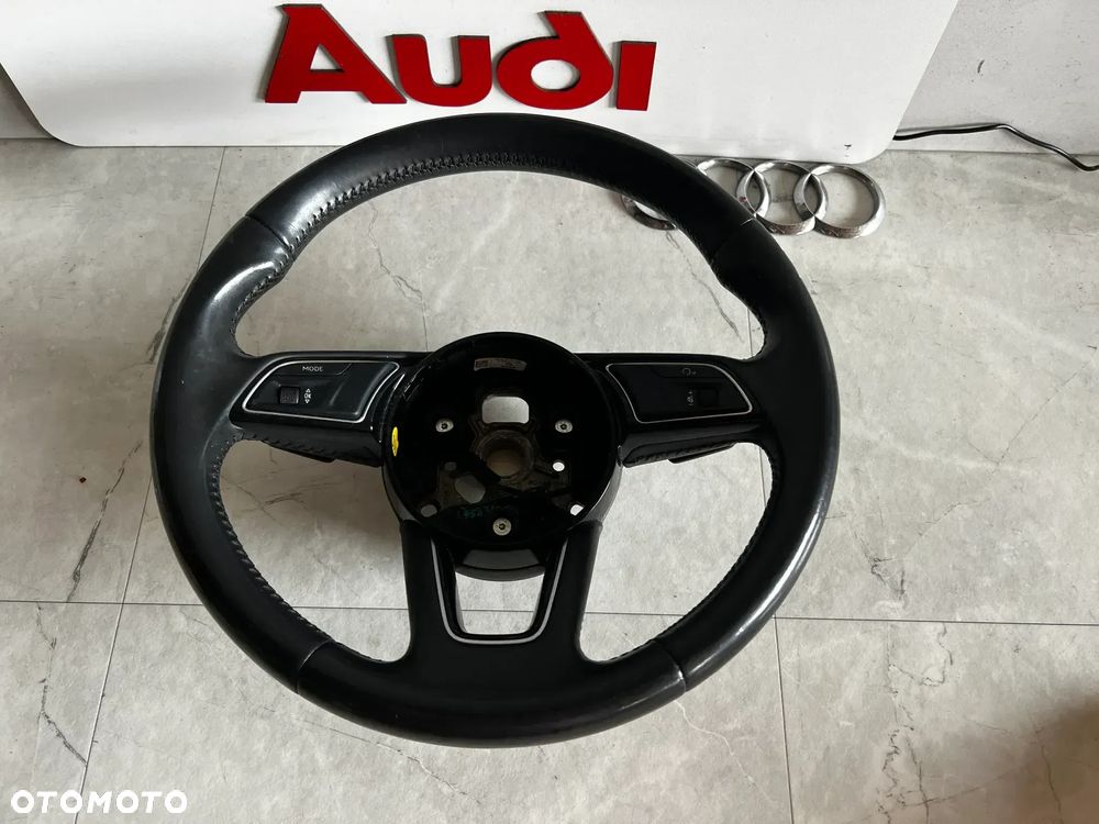 KIEROWNICA AUDI A4 B9 ŁOPATKI , SKÓRA , MULTI , KOMPLETNA , ŁADNA 8W0419091F - 1
