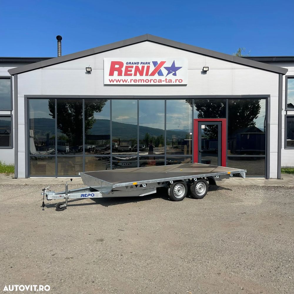 REPO Remorca /Platforma transport auto 4m/2m 750kg - 4