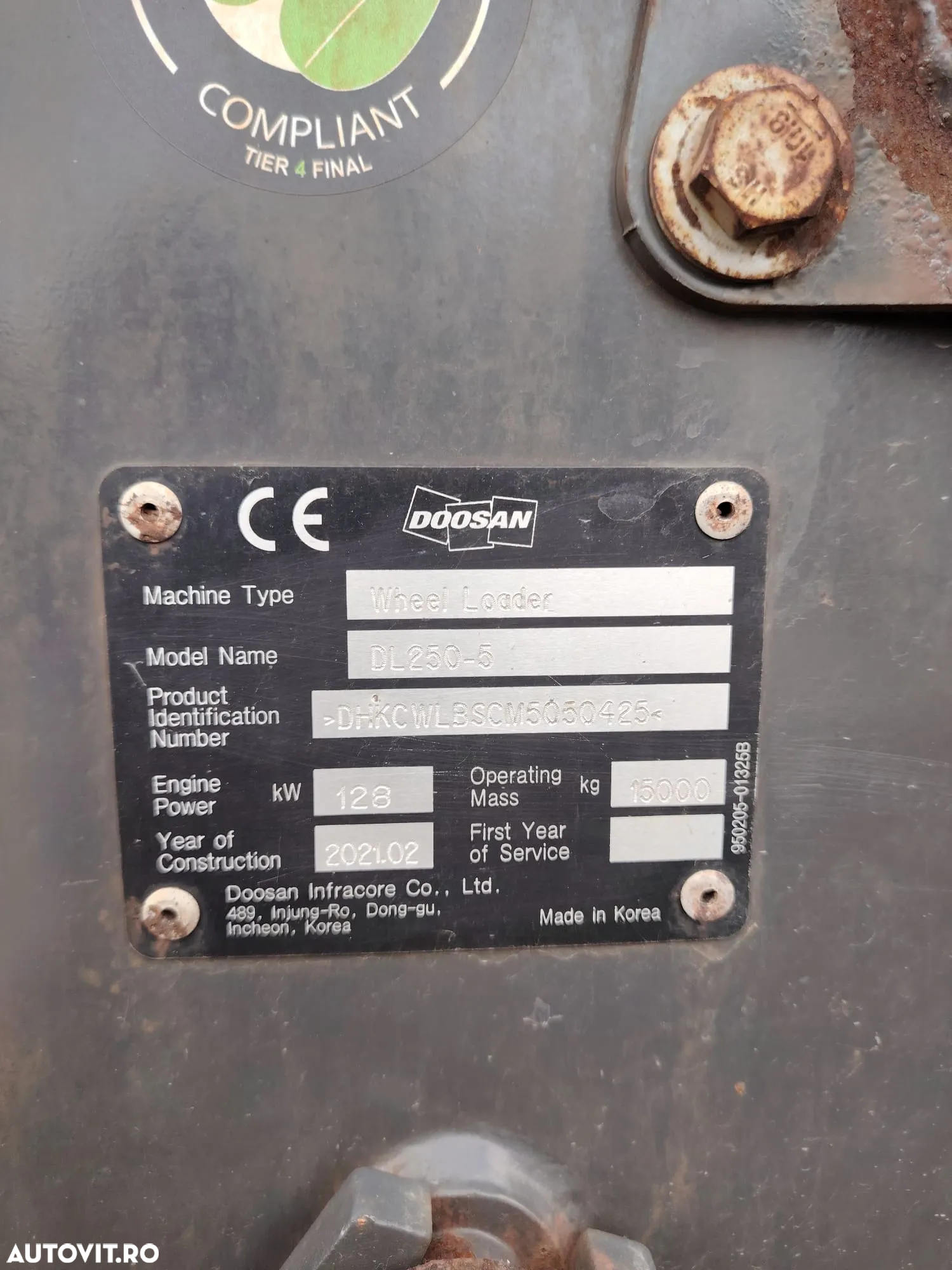 Doosan DL250 - 17