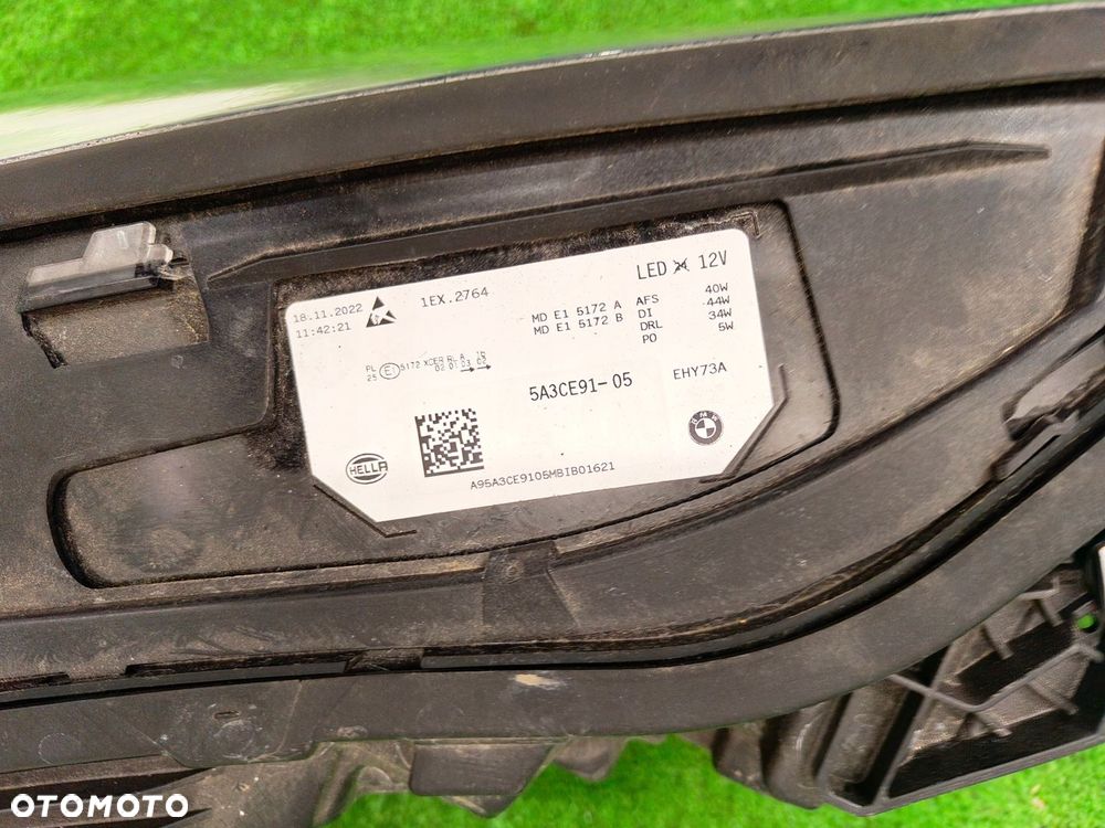 BMW iX i20 PRZÓD MASKA ZDERZAK LAMPY BŁOTNIKI PAS PRZEDNI M-PAKIET iSPORT - 14