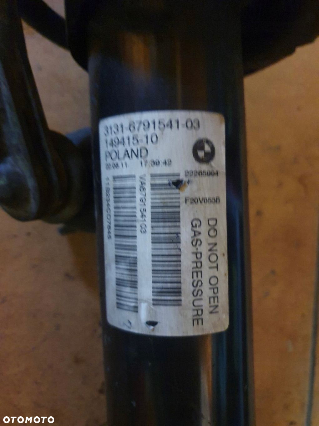 AMORTYZATOR MCPERSON L/P BMW 1 I F20 1.6 TB - 5
