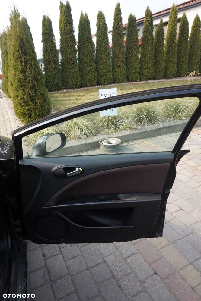 DRZWI PRZEDNIE PRAWE LEON II 1P1 LC9Z  CZARNY SEAT 2005-2009 - 8