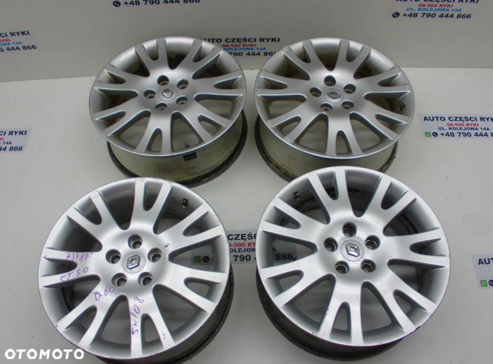 Renault Laguna Felgi Felga Aluminiowa 7Jx17 5x108 ET 50 - 2