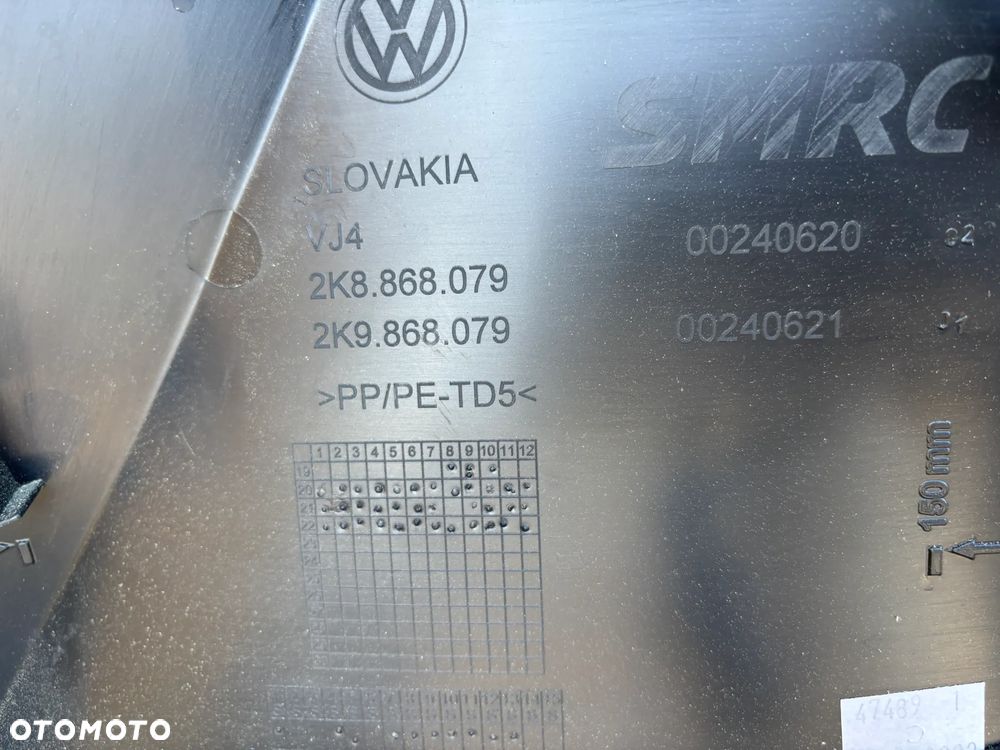 Vw Caddy IV boczek tapicerka drzwi prawy lewy 2K7868109 2K7867133 - 10