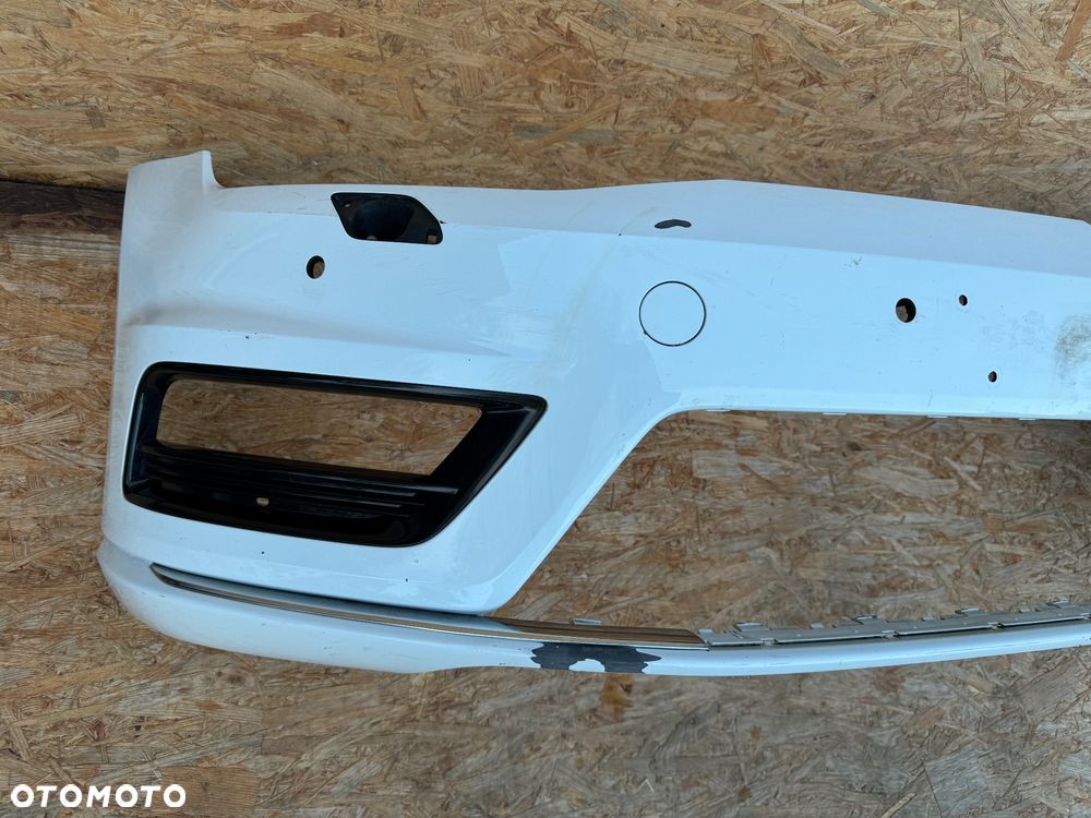 ZDERZAK PRZÓD PRZEDNI VW VOLKSWAGEN GOLF 7 VII 5G0 R-LINE 12-16 SPRYSKI PARKI 5G0807221AL ORYGINAŁ - 5