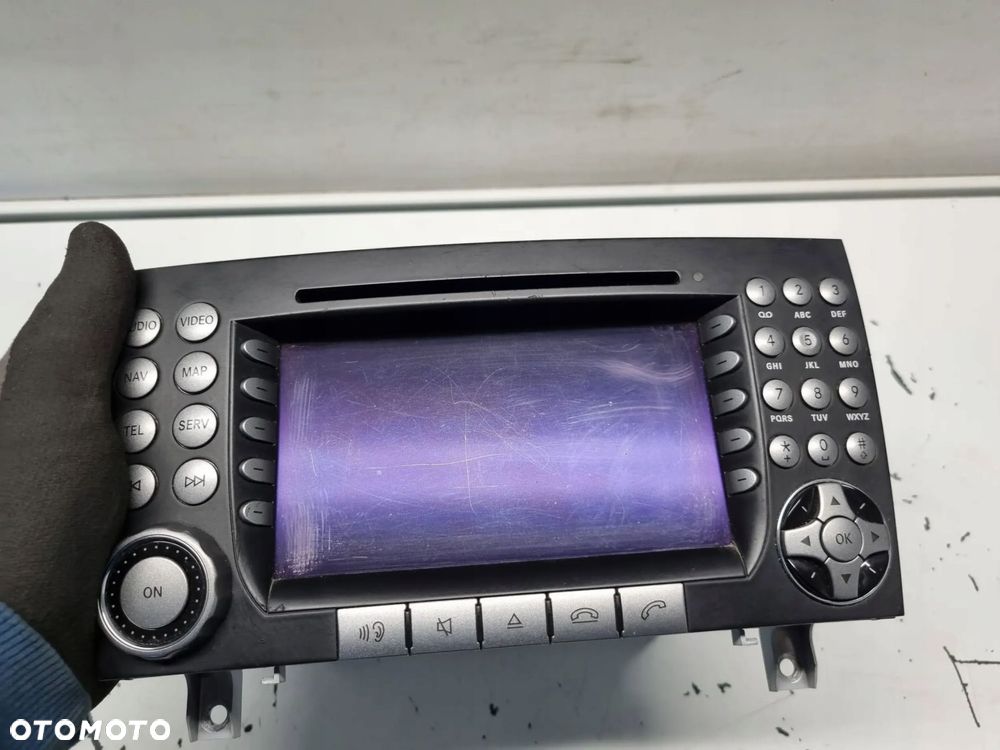 mercedes slk r171 radio radioodtwarzacz nawigacja a1718202989 - 7