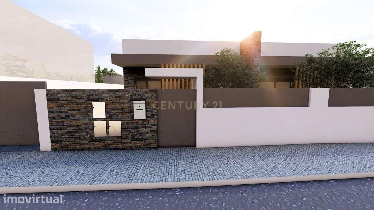 Moradia Contemporânea T4, Construção Nova, com Piscina, em Fernão Ferr - Grande imagem: 5/32