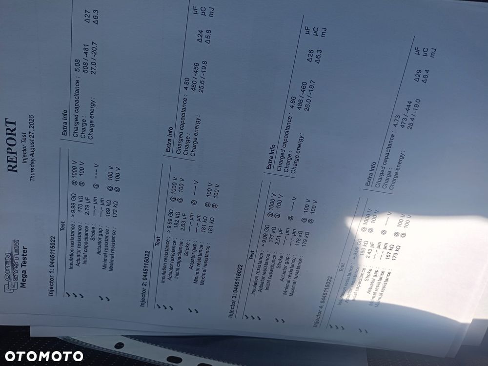 Wtryskiwacze 2.0 dCi Euro 4 Opel Vivaro Renault Trafic – sprawdzone - 10