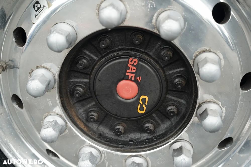 Wielton / SEMIREMORCĂ BASCULANTĂ - 46 m³ / ALUMINIU / AXĂ RIDICABILĂ / AXE SAF / GREUTATE: 6.130 KG / - 22
