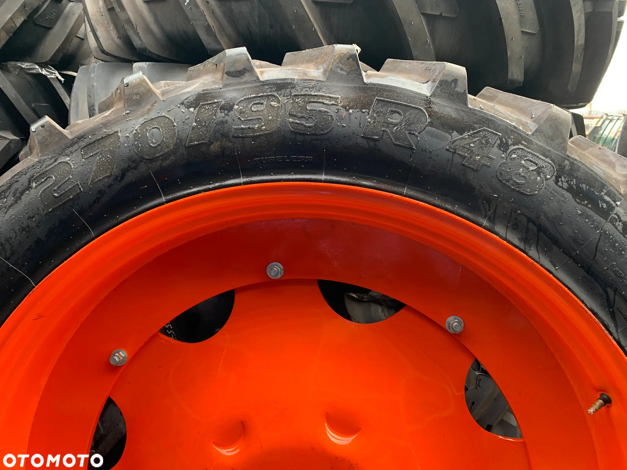 FV 23% Nowa Opona 270-95-48 TRELLEBORG TM100 Opona + Felga Kubota Koła Opryskiwacz - 5