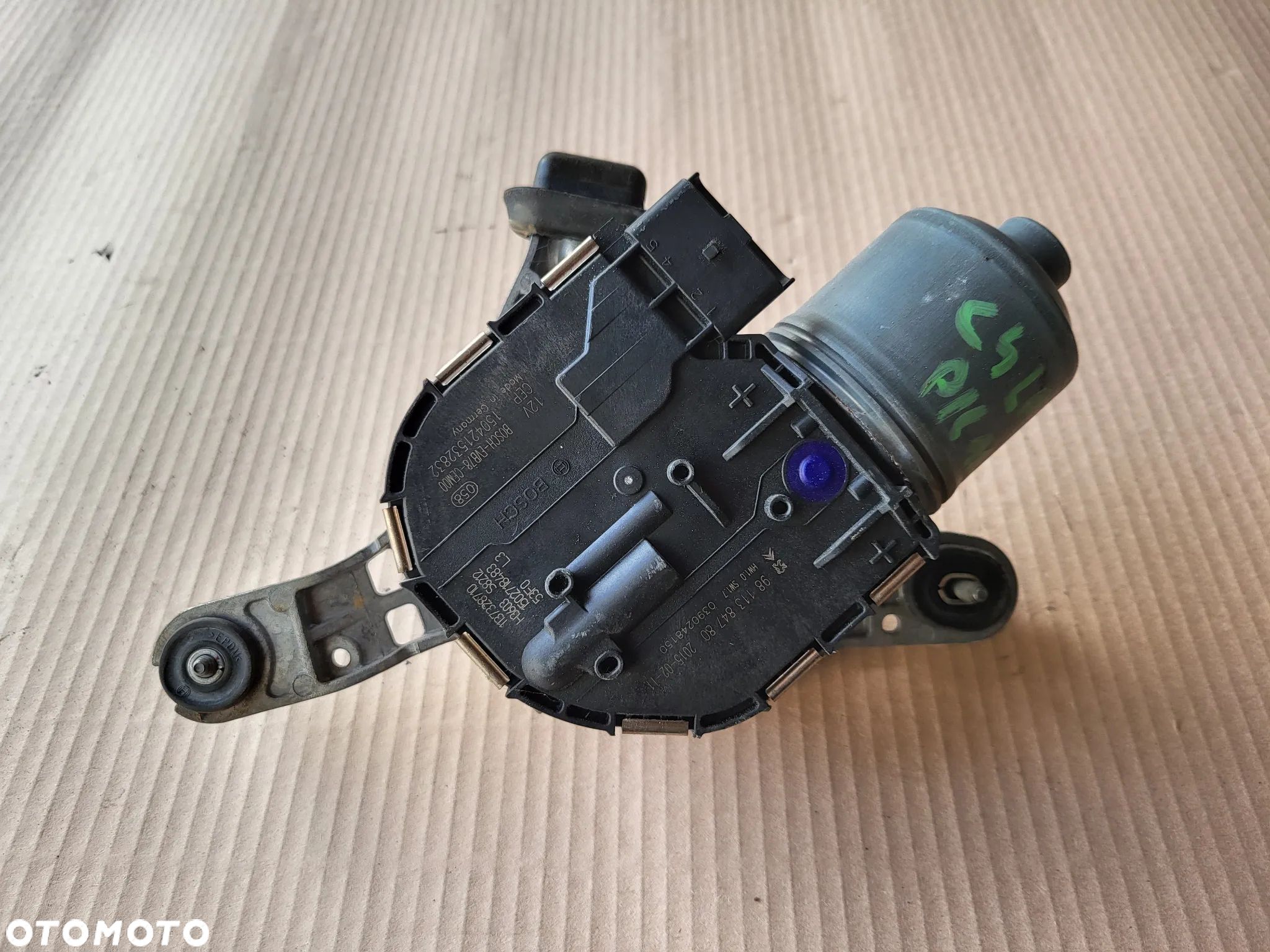 Mechanizm silniczek wycieraczek lewy Citroen C4 Picasso II - 1