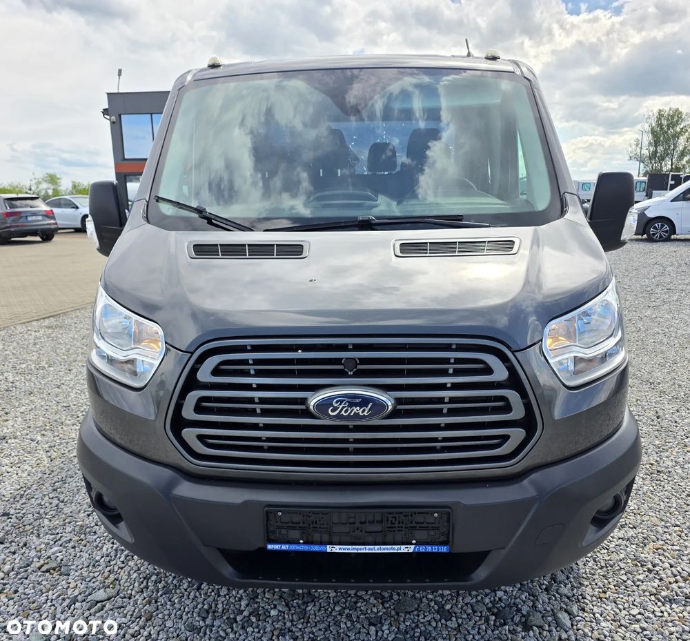 Ford TRANSIT 2,0 TDCI 130 KONNA DOKA BRYGADÓWKA 7 OSOBOWA SKRZYNIA KLIMA 147T/KM PRZEBIEGU GWARANCJA BLIŻNIAKI DO 3,5T - 8