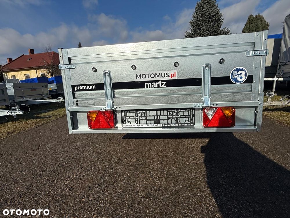 Martz Przyczepa Martz Premium 264x126x40cm resor+amortyzator dostawa pod dom MOTOMUS - 5