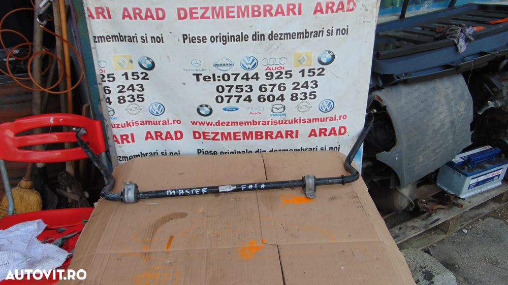 Bara stabilizatoare fata renault Master 2018-prezent bara torsiune Opel Movano dezmembrez master 2. - 1