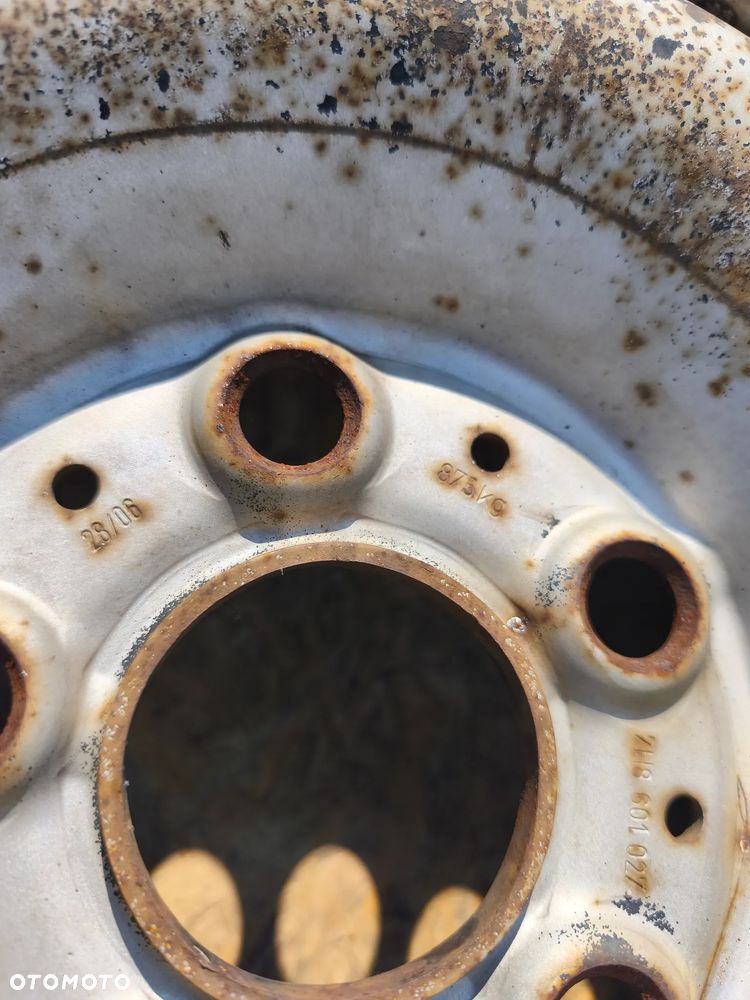 FELGI STALOWE OPONY KOŁA 5X120 16 CALI 215/65R16C VOLKSWAGEN TRANSPORTER T5 - 9