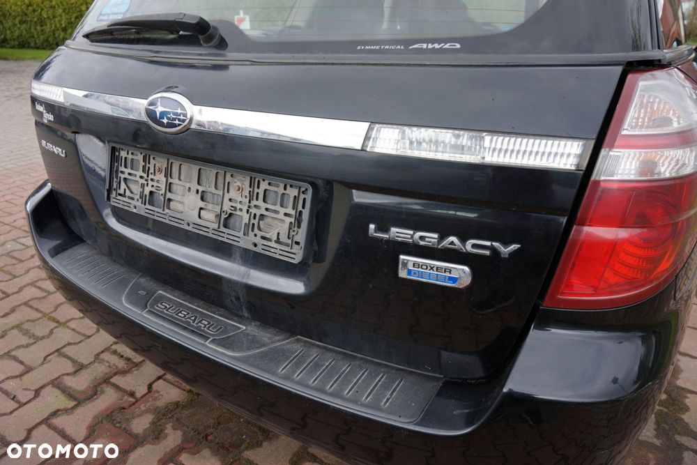 KLAPA BAGAŻNIKA TYLNA LEGACY IV BP LIFT KOMBI 32J  CZARNY SUBARU 2006-2009 - 4