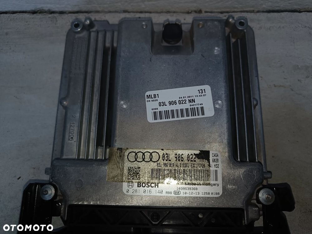 Sterownik silnika 2.0 TDI Audi A4 B8 A5 ECU 03L906022NN - 2