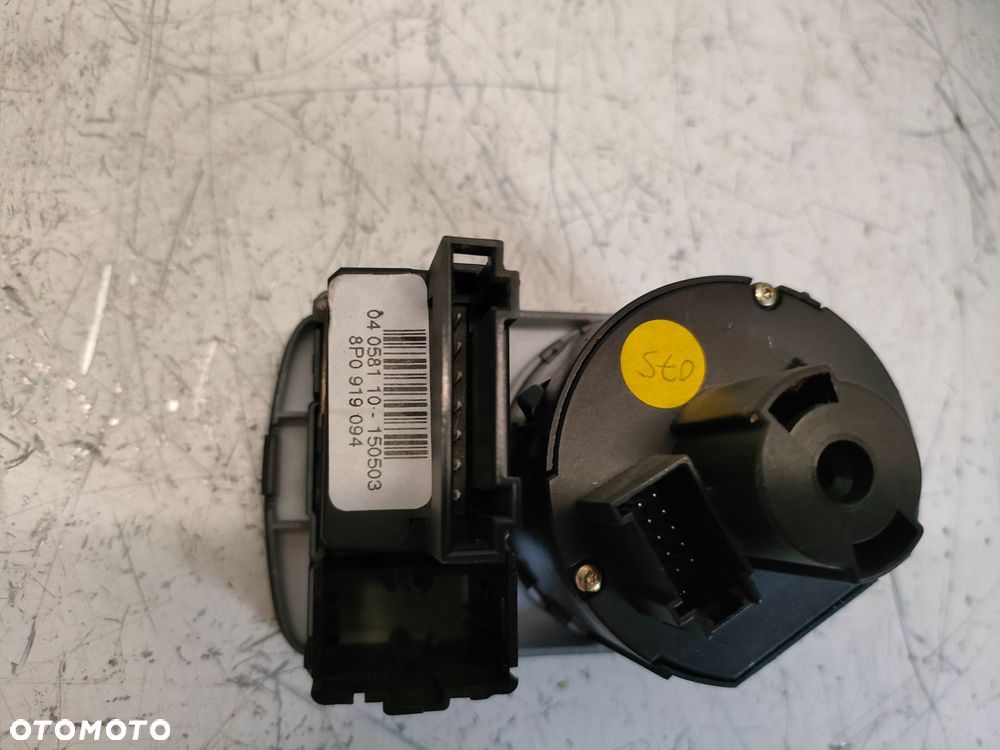 AUDI A3 8P 1.9 TDI 3-DRZWI 03- PRZEŁĄCZNIK WŁĄCZNIK ŚWIATEŁ 8P0919094 - 4