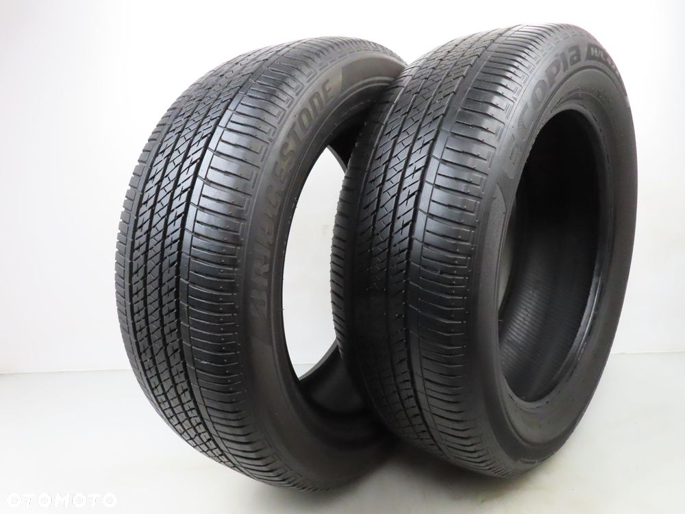 2X 235/55R18 OPONY LETNIE UŻYWANE Bridgestone Ecopia H/L 422 Plis 100H - 1
