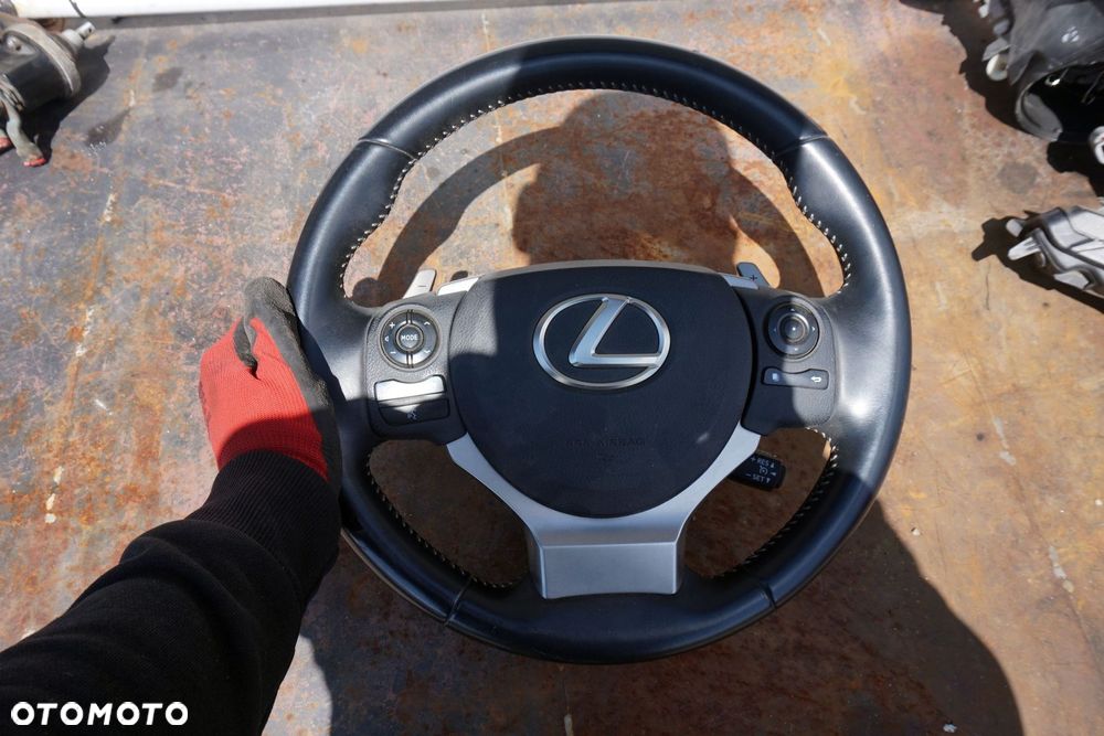 KIEROWNICA SKÓRZANA SKÓRA IS III E3 45100-53440-C0 45130-53100-C0 LEXUS 2013-2017 - 1