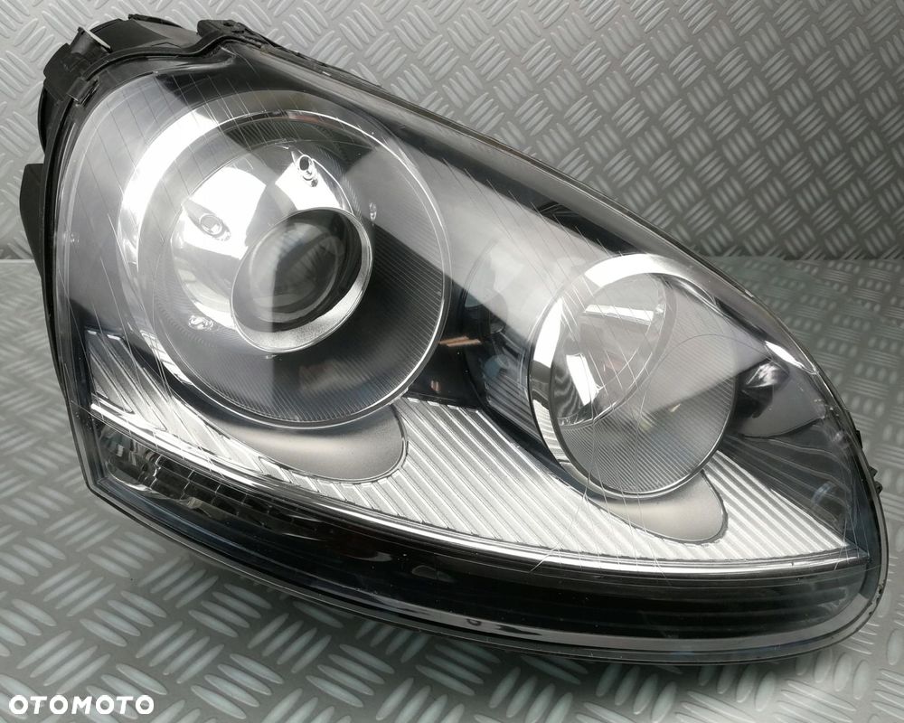 1K6941032 reflektor lampa prawa prawy przód przednia VW GOLF V JETTA XENON - 4