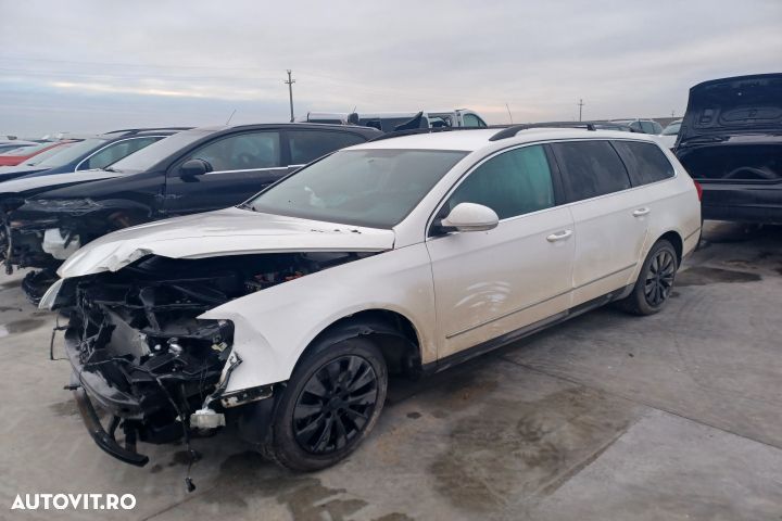 Maner deschidere din exterior usa fata stanga Volkswagen VW Passat B6  [din 2005 pana  2010] seria - 3